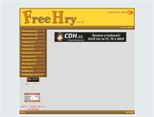 Tablet Screenshot of freehry.hostuju.cz
